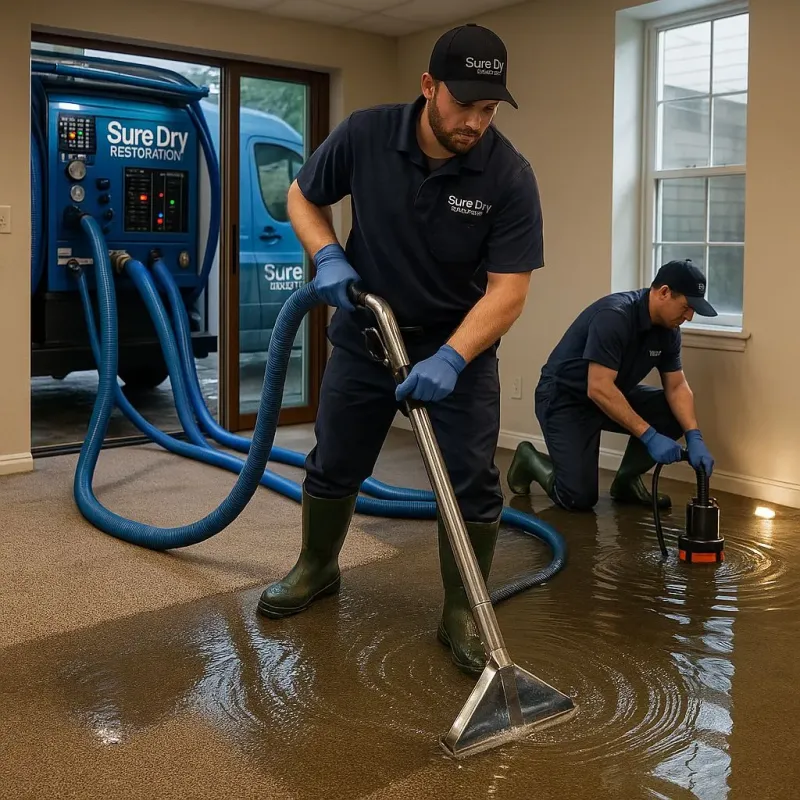 Water Extraction and Removal process in Pinehurst, ID